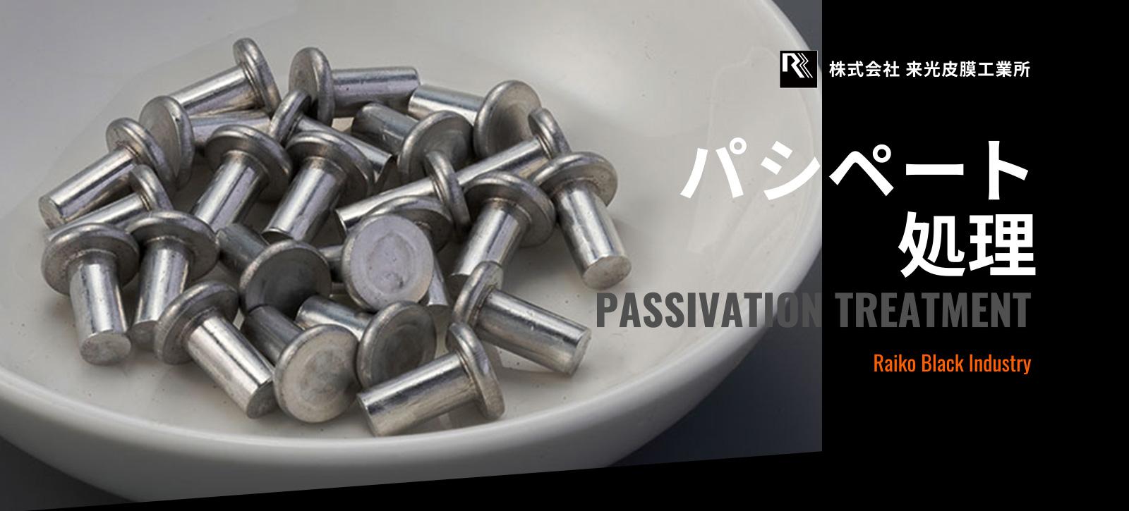 パシペート処理 PASSIVATION TREATMENT